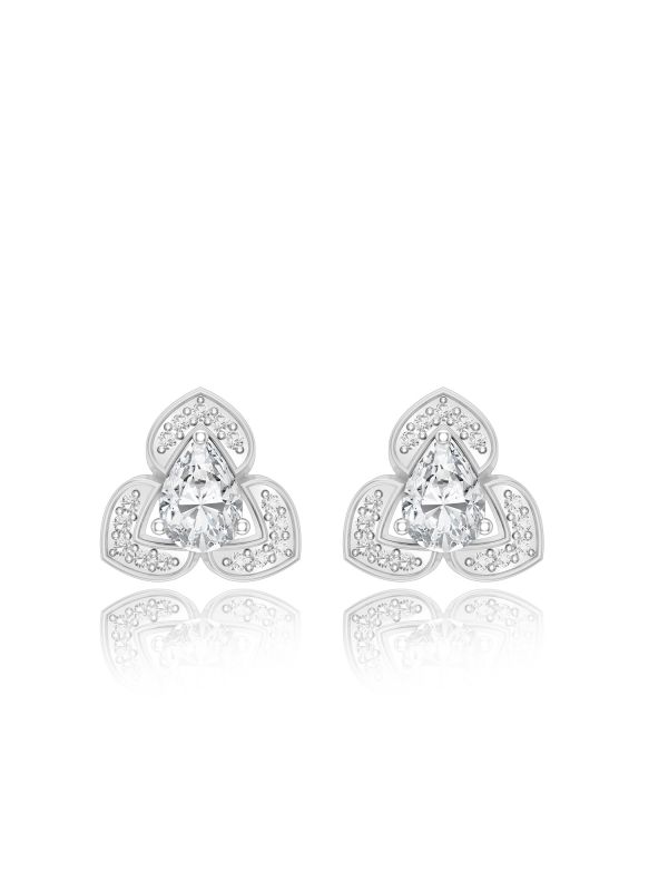 Sterling Silver Stud Earrings for Women Girls Round India  Ubuy